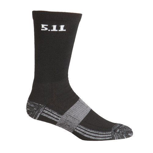 5.11 Tactical #59289 Summer Socks Black, 6-Inch