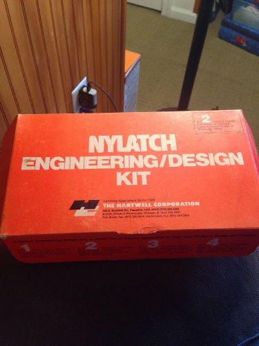 Nylatch engineering / design kit no. 2 the hartwell corp. clamps black and white for sale
