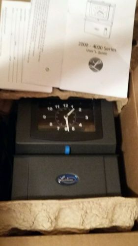 Lathem Automatic Model Heavy-Duty Time clock Recorder, Gray part# 4006 BRAND NEW