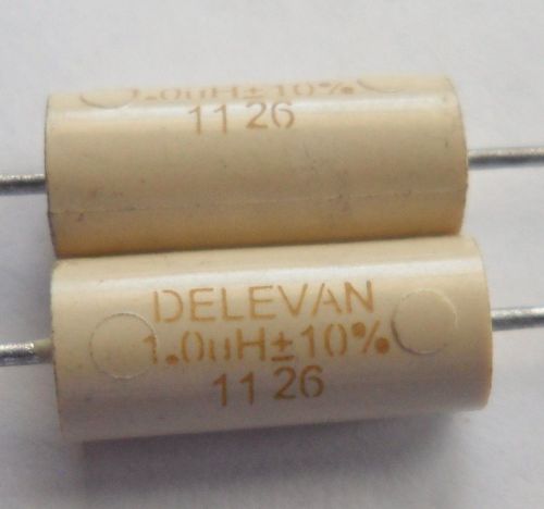 Lot of 100 API Delevan 1840-10K Molded Hole RF Inductor 1uH At 10%