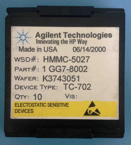 Agilent HMMC-5027 2-26.5 GHz Medium Power Amplifier Chip. Lot of 10
