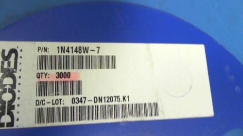 1000-pcs diode/rectifier switching 100v 400mw diodes 1n4148w- 1n4148w-7 1n4148w7 for sale