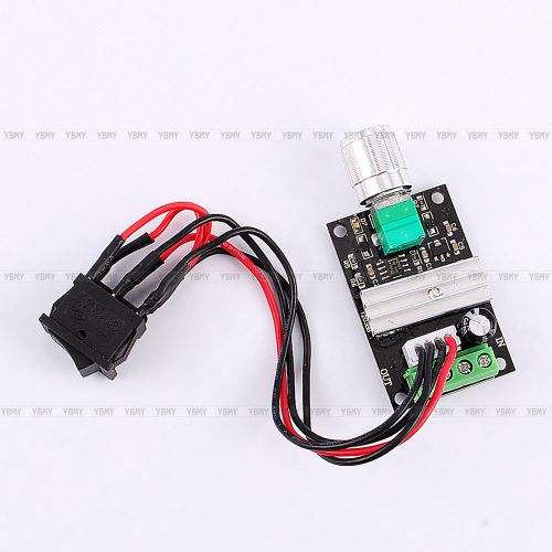High Quality 6-24V 3A Reversible DC Motor Speed Control PWM Controller Switch