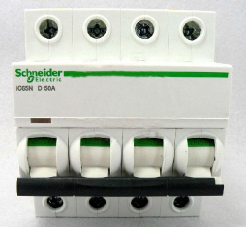 New Schneider small IC65N 4P D50A air circuit breaker switch