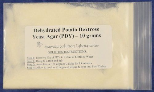 Dehydrated Potato Dextrose Yeast Agar Powder (PDY) 10 grams