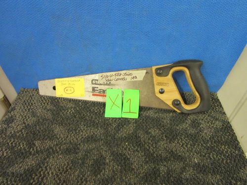 STANLEY FATMAX SAW HAND 15 INCHES 9 POINT WOOD CONSTRUCTION TOOL BLADE USED