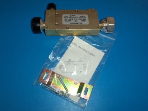 MICROLAB FXR, CK-A38, 30dB DIRECTIONAL COUPLER 806-960 MHz and 1710-2200 MHz