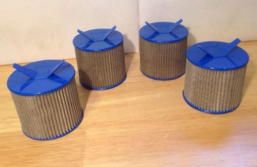 Suntec 135721- Strainer filters - lot of 4 - 2&#034; length- New Old Stock FREE SHIP