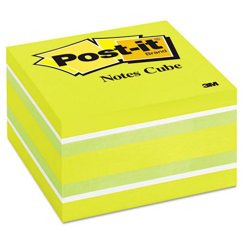 &#034;Post-it Notes Original Cubes, 3 X 3, Blue Wave, 470/pad&#034;