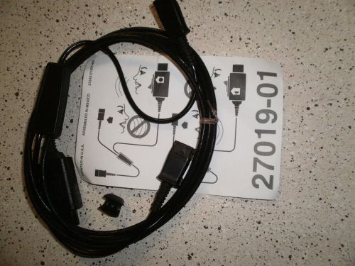 Plantronics 27019-01 Y-training adapter with mute, for Amplifiers and H-Series