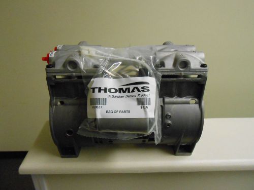 Thomas WOB-L Piston Air Compressor, Vacuum Pump Model 2668CE44 (115V 60Hz)