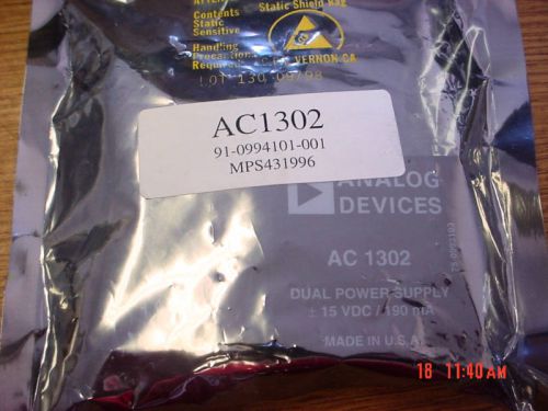 Analog Devices Dual Power Supply AC-1302 AC1302 NEW