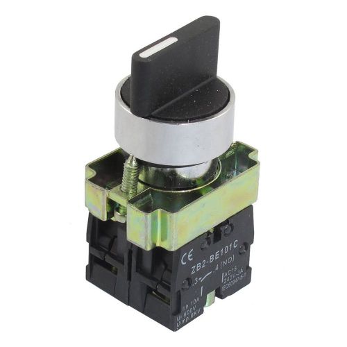 Uxcell 22mm latching 2 no three 3-position rotary selector select switch zb2-... for sale