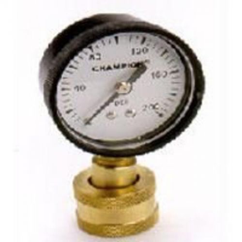Pressure gauge 0-200 psi arrowhead brass pipe fittings g200-c 013789902014 for sale
