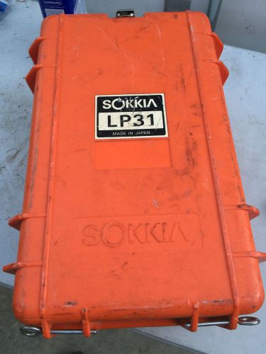 Sokkia LP31 Rotating Surveying Laser in case complete works