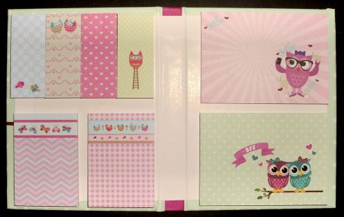 Page Marker Sticky Notes Index Tabs Memos Owls Pagemarker