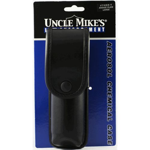 Uncle Mike&#039;s 7469-1 MKIV OC Case Mirage Plain Black Snap Close Black