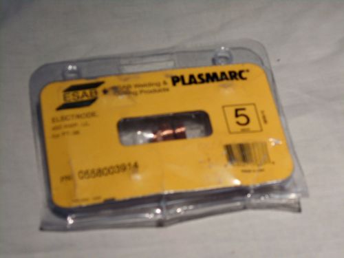 (5)  ESAB 0558003914  Welding &amp; Cutting PLASMARC Electrodes 450 AMP For PT-36