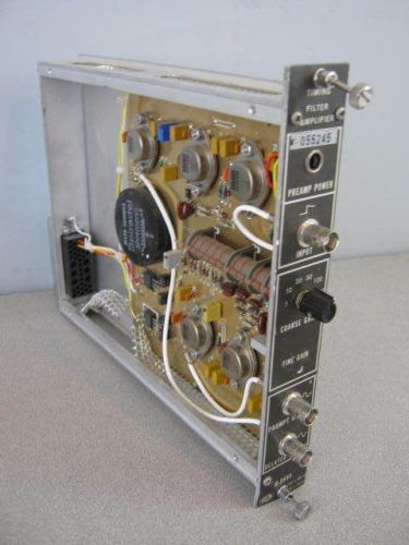 ORNL Q-5695 Amplifier NIM Bin Crate Module