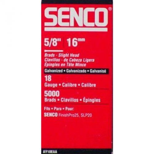 Nail collated 5/8in 18ga ls4 senco nails - pneumatic - brads ay10eaa for sale