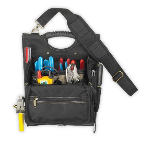 CLC 1509 Zippered Professional Electrician&#039;s Tool Pouch, 21 Pockets