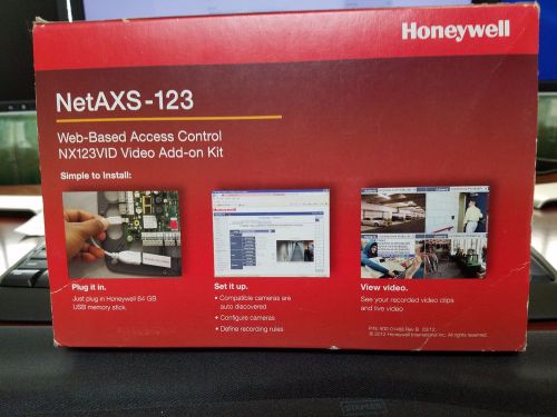 Honeywell Access NX123VID Netaxs1-2-3 Access Video Kit