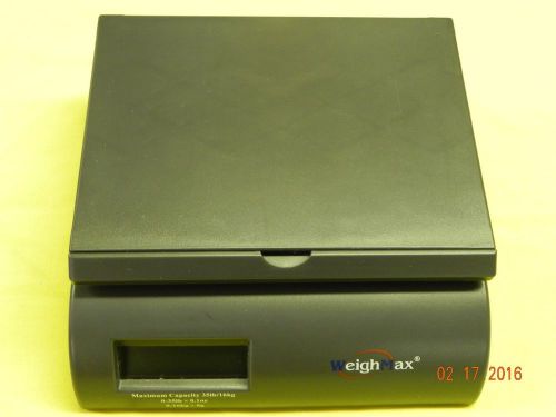 WeighMax Digital Postal Scale 35 lb. limit with manual