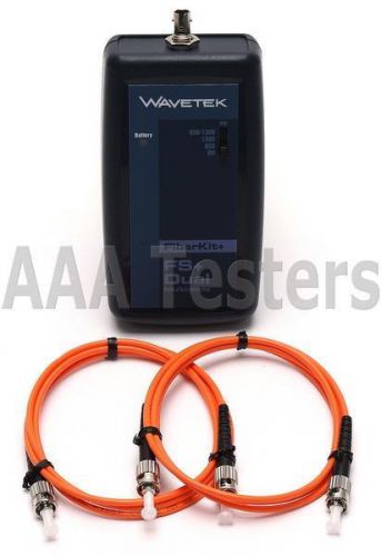 Wavetek fiberkit+ fs+ dual mm fiber source for lt8155 &amp; lt8600 cable testers for sale
