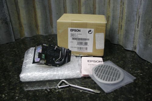 Brand new genuine oem epson elplp14 projector lamp w/housing &amp; filter free s&amp;h for sale