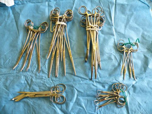 ORTHOPEDIC FORCEPS, CLAMPS; AESCULAP, V.MEULLER, SKLAR, VARIOUS TYPES, 41 PIECES