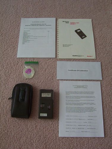 S.E. International Monitor 4 Geiger Counter: Ludlum Eberline Bicron