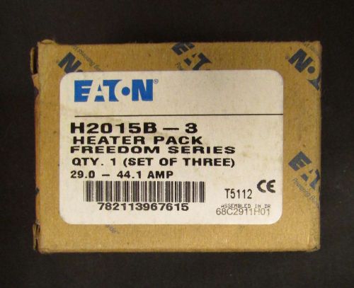 EATON CUTLER HAMMER Set of Three Heater Pack H2015B 3