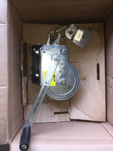 Miller 8441-z7/88ft 350 lb max working load 88 ft cable confined space winch for sale