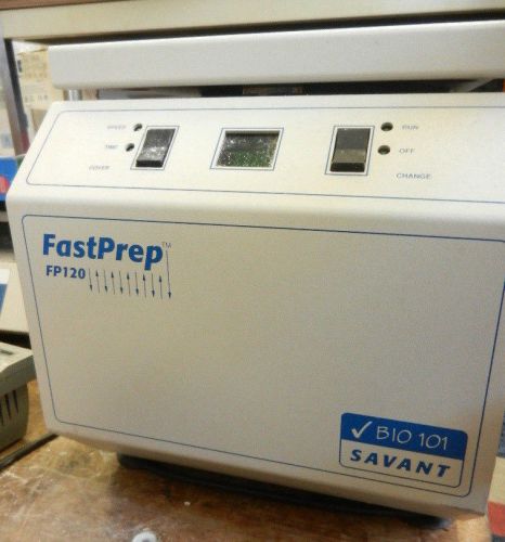 Savant fast prep  fp 120 - bio 101 centrifuge (item #2698/5) for sale