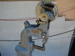 Stimpson 489 s automatic feed machine a614 eyelet grommet w/ 135,000 pcs. brass for sale