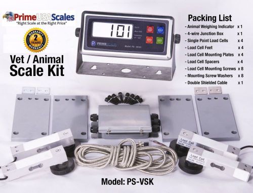 New 700lb animal scale | vet scale | pet scale kit 4 build / repair animal scale for sale
