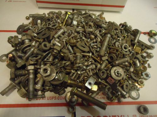15 lbs of nuts, bolts, washers, removed from industrial electrical panels
