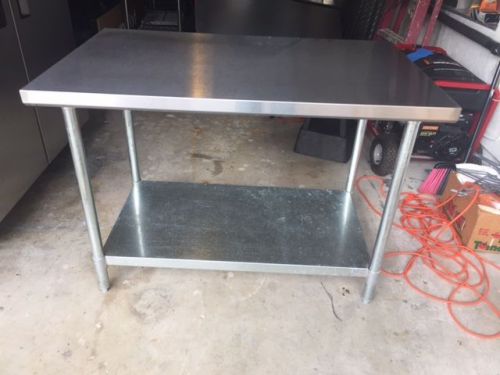 Commercial Prep table - 48&#034;x30&#034;