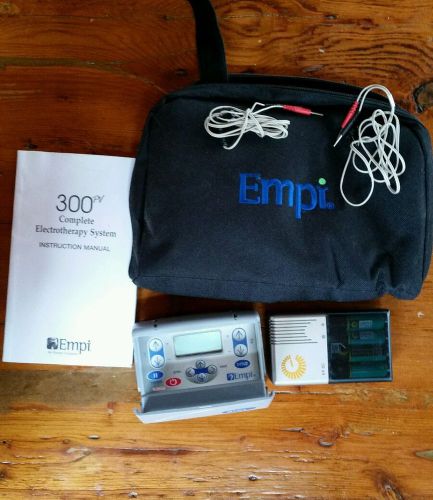 EMPI 300PV COMPLETE ELECTROTHERAPY MANUAL TESTED