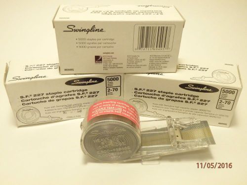Swingline Staple Cartridge S.F. 227  #69495 for heavy duty electric stapler 4pcs