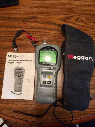 Megger 900 TDR Hand-Held Time Domain Reflectometer / Cable Length Meter