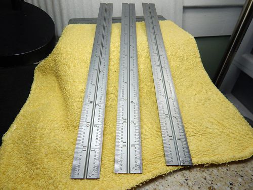 1-starrett #16r grad hardened slotted 12&#034; ruler new without package 32.64,50,100 for sale