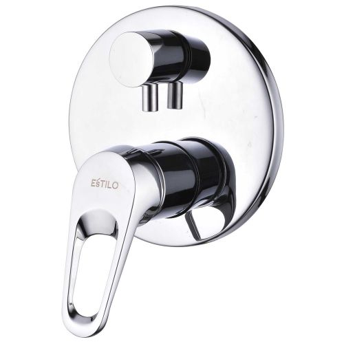Estilo diverter shower mixer half turn ceramic disc switch, chrome *aust brand for sale