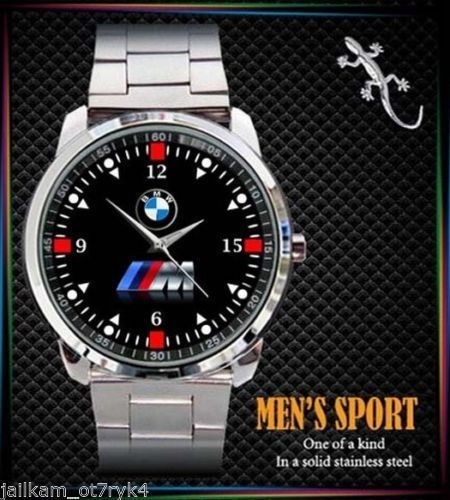 christmas gift BMW E30 M3 LOGO MENS NEW Emblem Luxury vehicle Sport Metal Watch