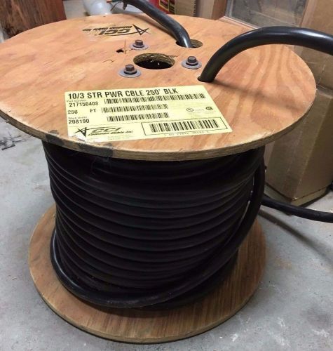 Coleman 10/3 wire stoow power cable 42 feet pvc jacket for sale