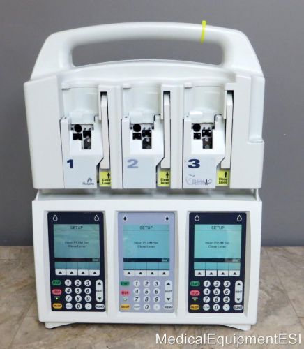 Abbott hospira plum a+ 3 infusion system iv pump fluid medical sw v11.60 for sale