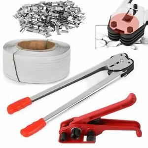 tonchean Strapping Banding Kit 1/2&#039;&#039; x 3937&#039; PET/PP Packaging Strapping Kit