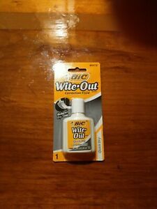BIC WITE OUT WHITE OUT CORRECTION FLUID 10 packs
