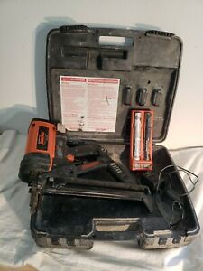 Ramset Trakfast TF1100 w Case Charger Power Cord Batteries Untested Parts Repair