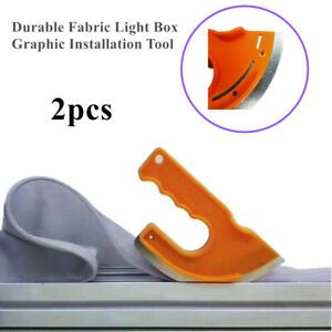 2 pcs Top Standard 2pcs Fabric Graphic Installation Knife (Professional Type)